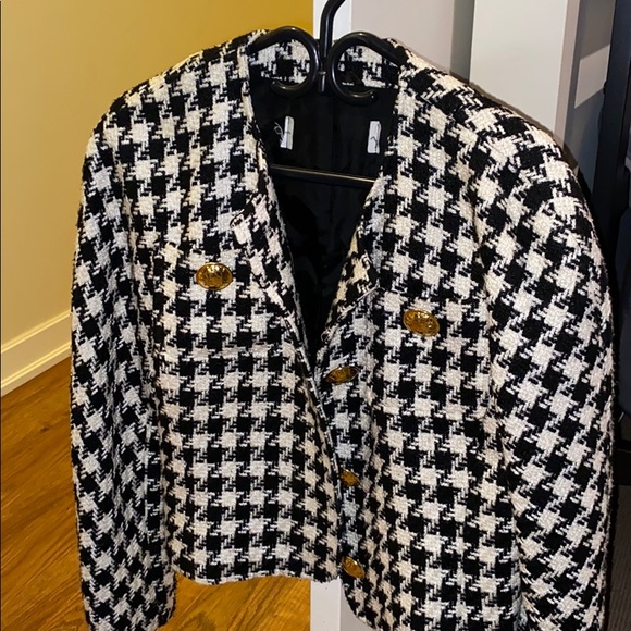 Vintage blazer black and white - Picture 2 of 4